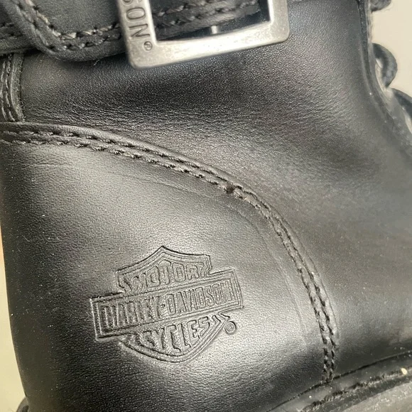 Harley-Davidson Women's Black Leather Boots - Picture 5 of 5